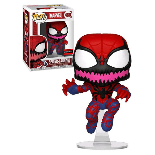 Funko POP! Marvel #486 Spider-Carnage - AAA Anime Exclusive - New, Mint Condition