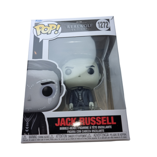 Funko POP! Marvel Werewolf By Night #1272 Jack Russell - New, But Imperfect