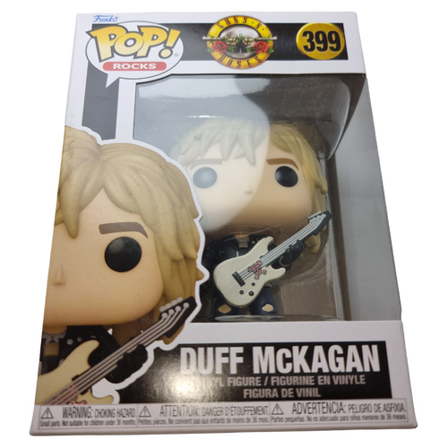 Funko POP! Rocks Guns N' Roses #399 Duff McKagan - New, But Imperfect