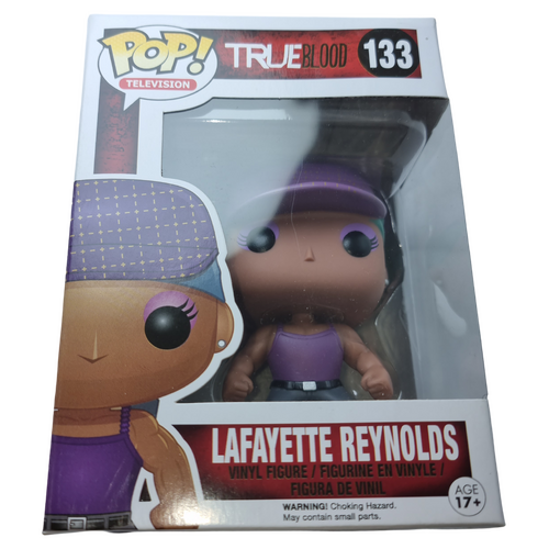 Funko POP! Television True Blood #133 Lafayette Reynolds - New, But Imperfect