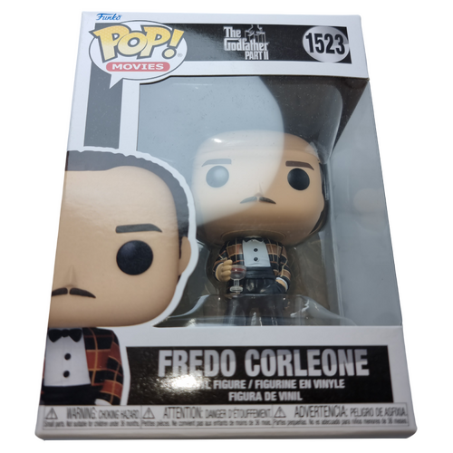 Funko POP! Movies The Godfather Part II #1523 Fredo Corleone - New, But Imperfect