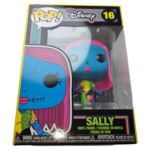 Funko POP! Disney The Nightmare Before Christmas #16 Sally (Black Light) - New, But Imperfect