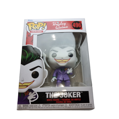 Funko POP! Heroes Harley Quinn The Animated Series #496 The Joker - New, But Imperfect