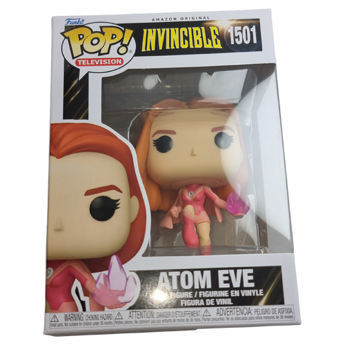 Funko POP! Television Invincible #1501 Atom Eve - New, But Imperfect