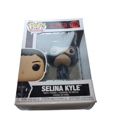 Funko POP! Movies The Batman #1190 Selina Kyle - New, But Imperfect