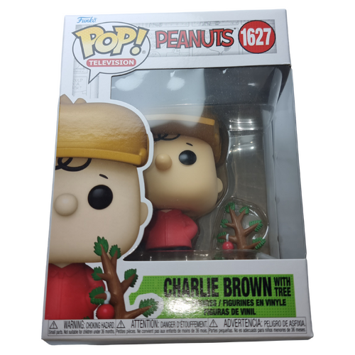 Funko POP! Television Peanuts #1627 Charlie Brown With Tree - New, But Imperfect