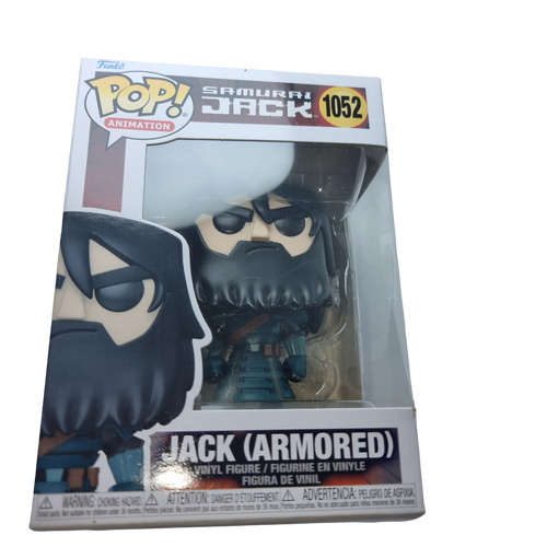 Funko POP! Animation Samurai Jack #1052 Jack (Armored) - New, But Imperfect