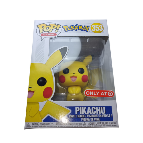 Funko POP! Games Pokemon #353 Pikachu - Target Exclusive Import - New, But Imperfect