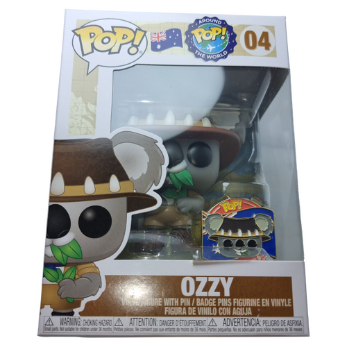 Funko POP! Around The World Around The World #4 Ozzy Koala - Limited Funko Shop Exclusive - New, But Imperfect