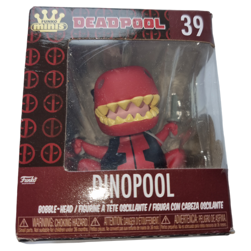 Funko Minis Marvel Deadpool Nerdy 30 Years #39 Dinopool - New, But Imperfect