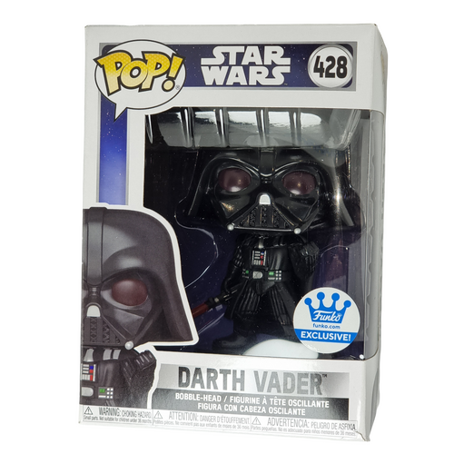 Funko POP!  Star Wars #428 Darth Vader (Fist Pose) - New, But Imperfect