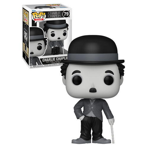 Funko POP! Icons Charlie Chaplin #79 Charlie Chaplin - New, Mint Condition