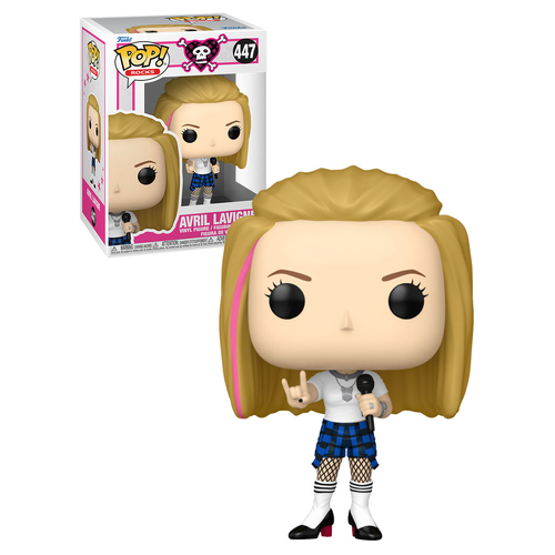 Funko POP! Rocks Avril Lavigne #447 Avril Lavigne (Girlfriend) - New, Mint Condition