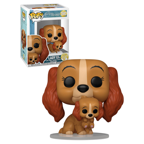 Funko POP! Disney Lady And The Tramp 70th Anniversary #1553 Lady With Puppy - New, Mint Condition