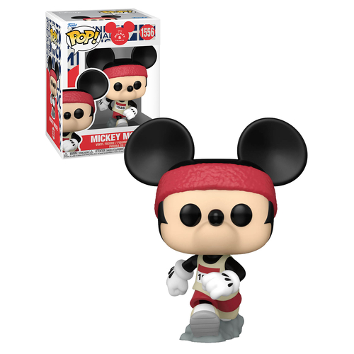 Funko POP! Disney Mickey & Friends #1556 Mickey Mouse (Marathon Outfit) - New, Mint Condition