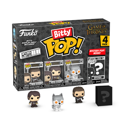 Funko Bitty POP! Game Of Thrones Season One Ned Stark Mini-Figure 4-Pack - New, Mint Condition