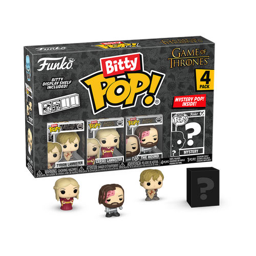 Funko Bitty POP! Game Of Thrones Season One Tyrion Lannister Mini-Figure 4-Pack - New, Mint Condition