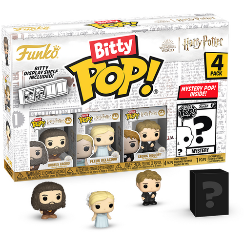 Funko Bitty POP! Harry Potter And The Goblet Of Fire Rubeus Hagrid Mini-Figure 4-Pack - New, Mint Condition