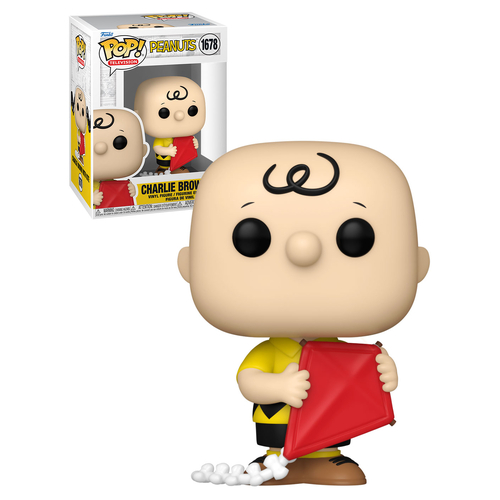 Funko POP! Television Peanuts #1678 Charlie Brown With Kite - New, Mint Condition