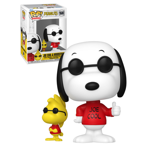 Funko POP! Television Peanuts #1680 Joe Cool & Woodstock - New, Mint Condition