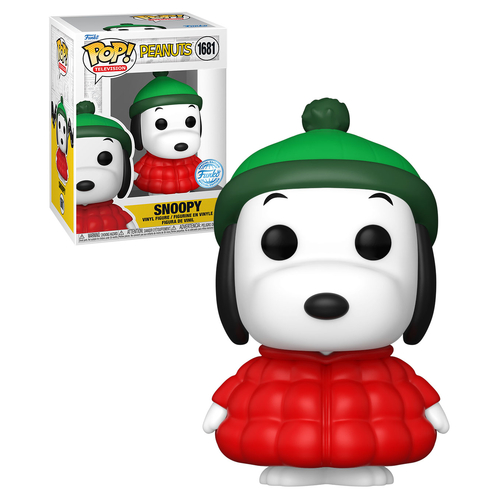 Funko POP! Television Peanuts #1681 Snoopy (In Coat) - New, Mint Condition