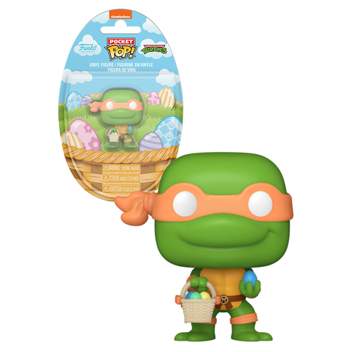 Funko Pocket POP! Teenage Mutant Ninja Turtles #86047 Michelangelo (Easter Egg) - New, Mint Condition