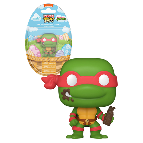 Funko Pocket POP! Teenage Mutant Ninja Turtles #86048 Raphael (Chocolate Easter Bunny) - New, Mint Condition