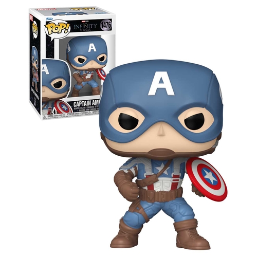 Funko POP! Marvel The Infinity Saga #1476 Captain America - New, Mint Condition