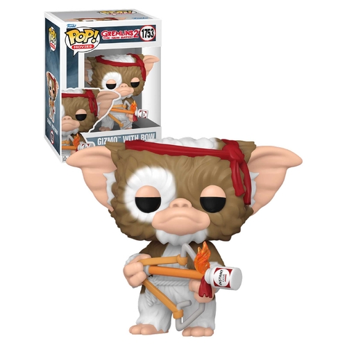 Funko POP! Movies Gremlins 2 #1753 Gizmo With Bow - New, Mint Condition