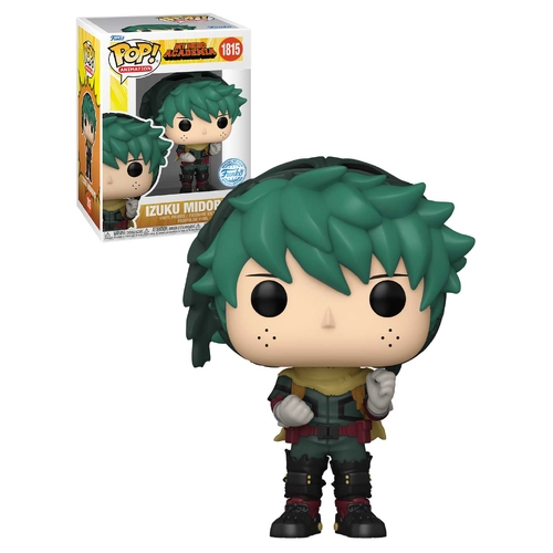 Funko POP! Animation My Hero Academia #1815 Izuku Midoriya (Hooded) - New, Mint Condition