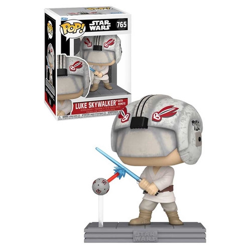 Funko POP!  Star Wars #765 Luke Skywalker (With Remote) - New, Mint Condition