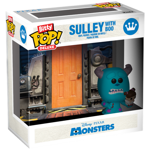 Funko Bitty POP! Deluxe Disney Pixar Monsters #85686 Sulley With Boo - New, Mint Condition