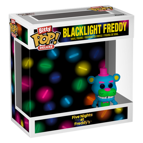 Funko Bitty POP! Deluxe Five Nights At Freddy's #84872 Blacklight Freddy - New, Mint Condition