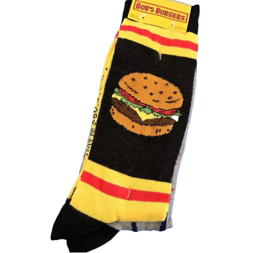 HYP Bob's Burgers Crew Socks (2 Pair) - New