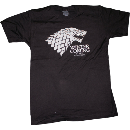 Game Of Thrones HBO Licensed T-Shirts - Stark Winter Is Coming - New [Size: Medium]