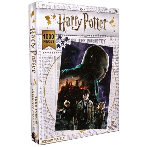 Harry Potter - Burning Hogwarts 1000 Piece Jigsaw Puzzle - New, Mint ...
