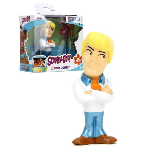 Jada Toys Metalfigs Scooby-Doo! Fred Jones 2.5" Die-Cast Collectible Figure - New, Sealed