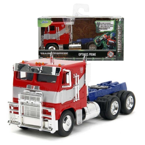 Jada Toys Transformers #34257 Optimus Prime (2023) 1:32 Die-Cast Collectible Vehicle - New, Sealed