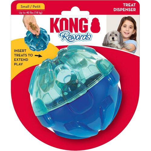 Kong Rewards Ball Treat Dispenser Toy - Small - New