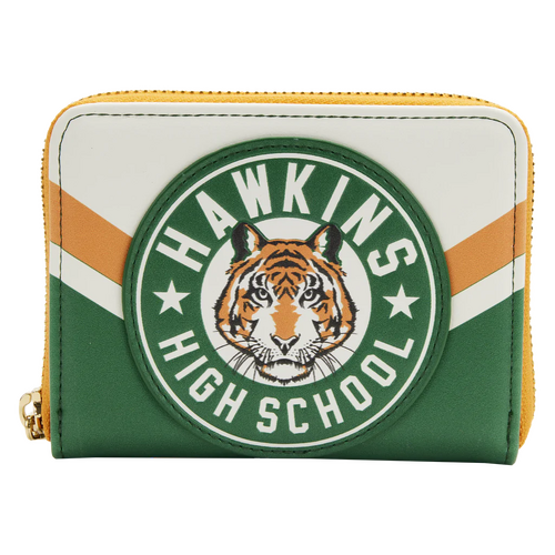 Loungefly Netflix Stranger Things Hawkins High Zip Wallet/Purse - New, With Tags