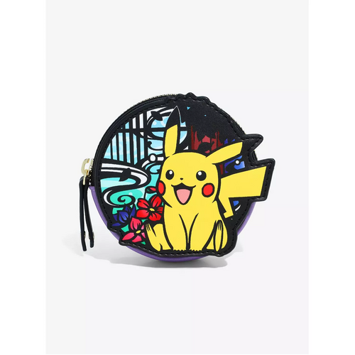 Loungefly Pokemon Pikachu Floral Coin Purse - New, With Tags