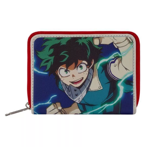 Loungefly My Hero Academia Deku Zip-Around Wallet - New, With Tags