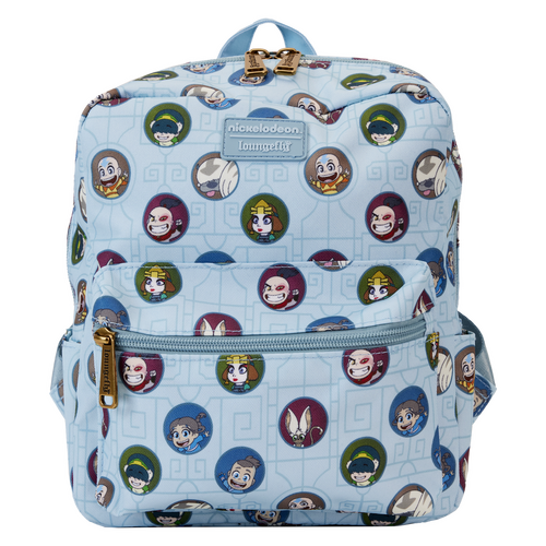 Loungefly Nickelodeon Avatar The Last Airbender All-Over Print Nylon Mini Backpack - New, With Tags