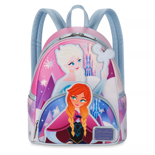 Loungefly Disney Frozen Anna And Elsa Mini Backpack - Disney Parks Exclusive - New, With Tags