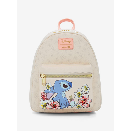 Loungefly Disney Lilo & Stitch Tropical Flowers Mini Backpack - New, With Tags