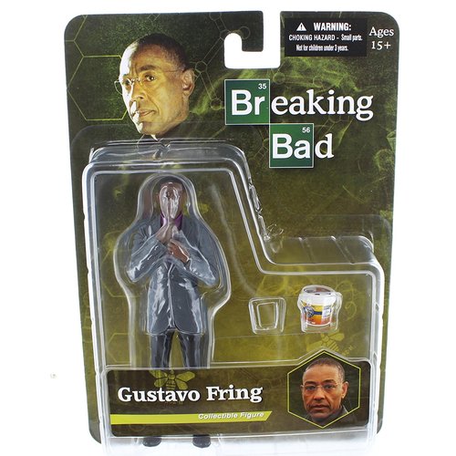 Mezco Figure Gus Fring From AMC Breaking Bad Mint Condition Limited Edition