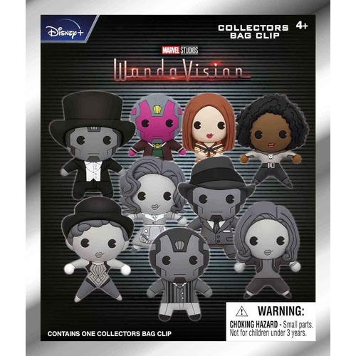 Marvel WandaVision Figural Collectors Bag Clip - 1 Blind Bag - New, Sealed