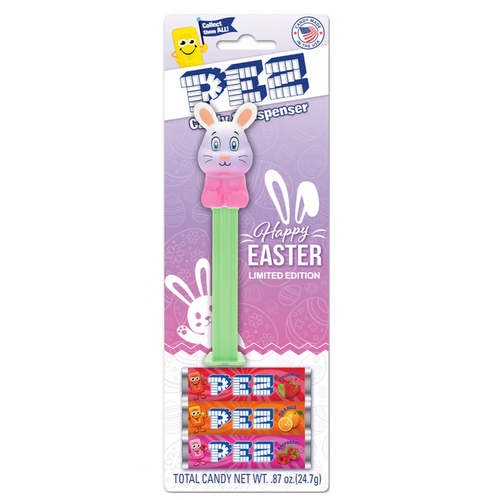 Pez Ombre Happy Easter Bunny Limited Edition Candy & Dispenser - New, Sealed