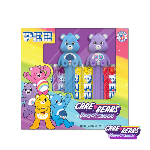 Pez Care Bears Share Bear & Grumpy Bear Limited Edition Gift Set - New, Sealed