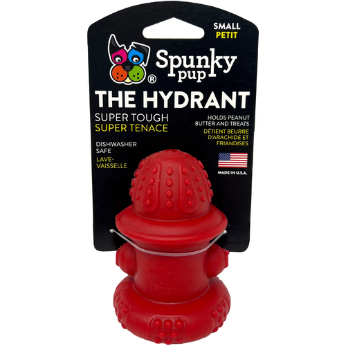 Spunky Pup 'The Hydrant' Dental Dog Toy - Small - New, With Tags